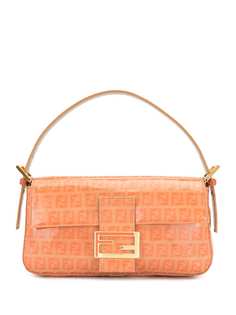 Fendi Pre-Owned сумка на плечо Mamma Baguette с узором Zucchino