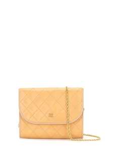 Chanel Pre-Owned стеганая сумка на плечо