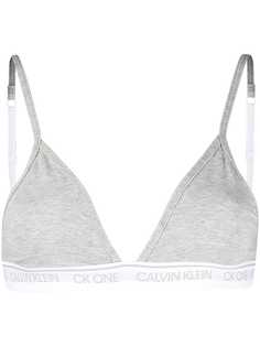 Calvin Klein Underwear бюстгальтер с логотипом и треугольными чашками
