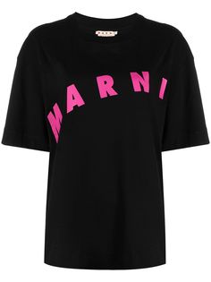 Marni футболка с логотипом