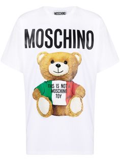 Moschino футболка с принтом