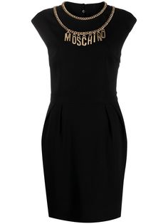 Moschino платье с подвесками