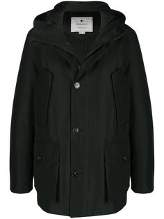 Woolrich однобортный пуховик