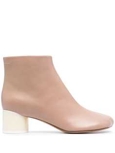 MM6 Maison Margiela ботильоны со скульптурным носком