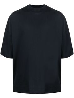 Jil Sander футболка с высоким воротником