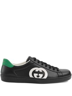Gucci кеды Ace с логотипом Interlocking-G