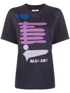 Isabel Marant Étoile футболка Zewel с короткими рукавами