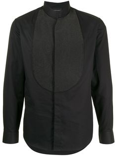 Emporio Armani рубашка с манишкой
