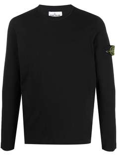 Stone Island джемпер с нашивкой-логотипом