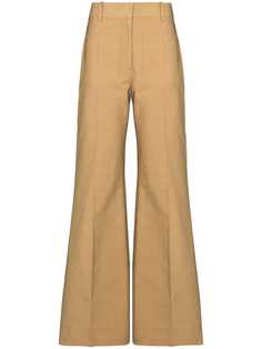 Victoria Beckham расклешенные брюки с завышенной талией