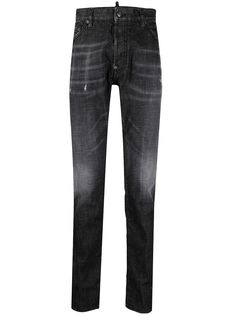 Dsquared2 джинсы с эффектом потертости