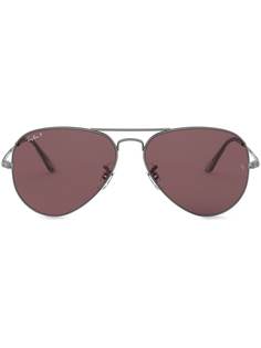 Ray-Ban солнцезащитные очки-авиаторы