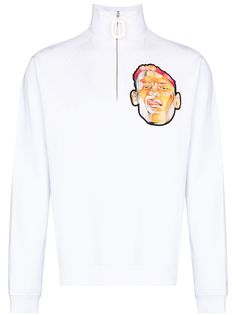 JW Anderson толстовка с нашивкой