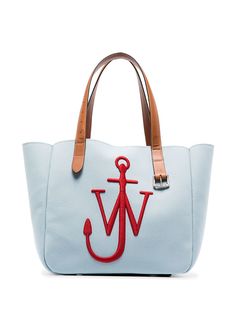 JW Anderson Belt embroidered tote bag