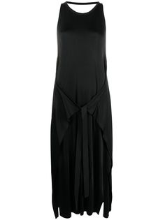 MM6 Maison Margiela tie-detail stretch-fit dress