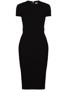 Victoria Beckham приталенное платье миди