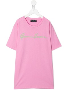 Young Versace футболка GV Signature