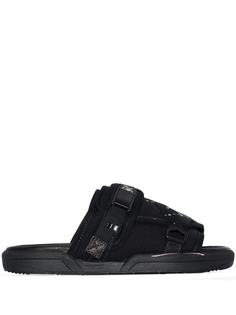 visvim футболка X F.I.L. Indigo Camping Trading Post Jumbo Christo