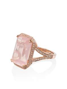 SHAY кольцо из розового золота с бриллиантами