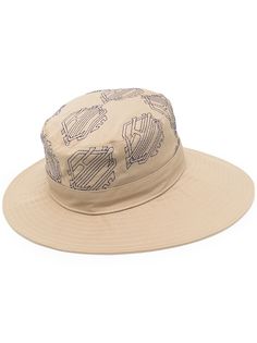 Chloé шляпа с вышитым логотипом