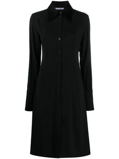 Acne Studios платье-рубашка с длинными рукавами