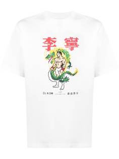 Li-Ning свитер с круглым вырезом и надписью