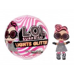 Игрушка Кукла LOL Lights Glitter Neon, многоцветный