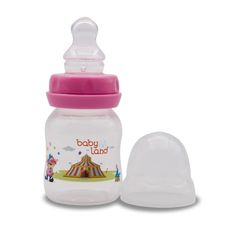 Бутылочка Babyland ортодонтическая соска с антиколиковым клапаном, полипропилен, 6-18 мес, 300 мл