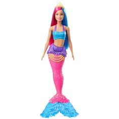 Кукла Barbie Русалочка розовый, фиолетовый, голубой, желтый
