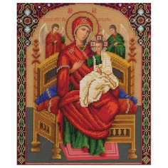 PANNA Набор для вышивания бисером Икона Божией Матери Всецарица 25,5 x 30,5 см (CM-1557)
