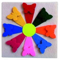 Развивающий коврик SmileDecor Бабочки (Ф026)