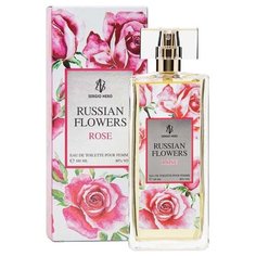 Туалетная вода Sergio Nero Russian Flowers Rose, 100 мл