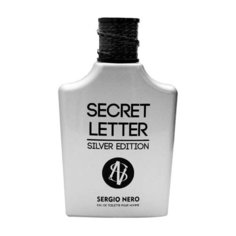 Туалетная вода Sergio Nero Secret Letter Silver Edition, 100 мл