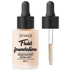 DIVAGE Тональный флюид Fluid Foundation, 30 мл, оттенок: 01N