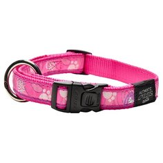 Ошейник Rogz Fancy Dress S (HB01) 20-31 см pink paw