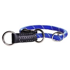 Ошейник-удавка Rogz Rope M (HBR0940) 35-40 см синий