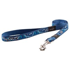 Поводок для собак Rogz Fancy Dress Scooter M navy zen 1.4 м 16 мм