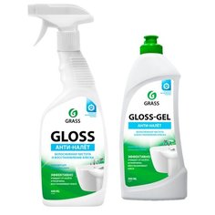 GraSS набор для ванной комнаты спрей Gloss + гель Gloss gel