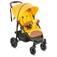 Прогулочная коляска Nuovita Corso giallo/nero, цвет шасси: черный