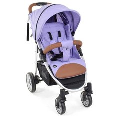 Прогулочная коляска Nuovita Corso lilla/argento, цвет шасси: серебристый