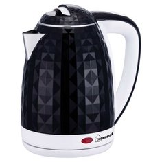 Чайник HOMESTAR HS-1015, черный/белый
