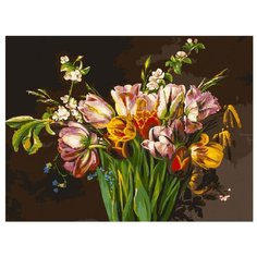 Белоснежка Картина по номерам "Голландские тюльпаны" 30х40 см (261-AS)