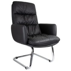 Стул College CLG-625 LBN-C, металл/искусственная кожа, цвет: black