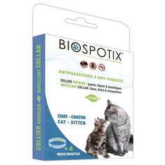 Biospotix ошейник от блох и клещей BSCCR для кошек и котят, 35 см