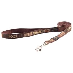 Поводок для собак Rogz Fancy Dress Beach bum L Mocha Bone 1.4 м 20 мм