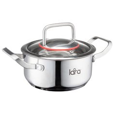 Кастрюля LARA Prima 3,7 л, сталь