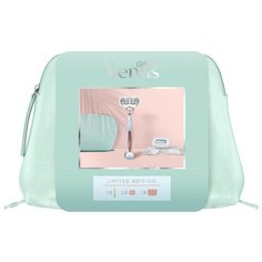 Venus Rosegold Бритва с 2 сменными кассетами + косметичка