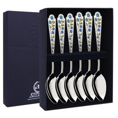 АргентА Набор чайных ложек "Лето-Василек" (6 предметов)