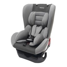 Автокресло группа 0/1 (до 18 кг) Мишутка YB 101A, grey dot/black dot