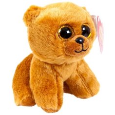Мягкая игрушка ABtoys Медведь бурый 14 см
